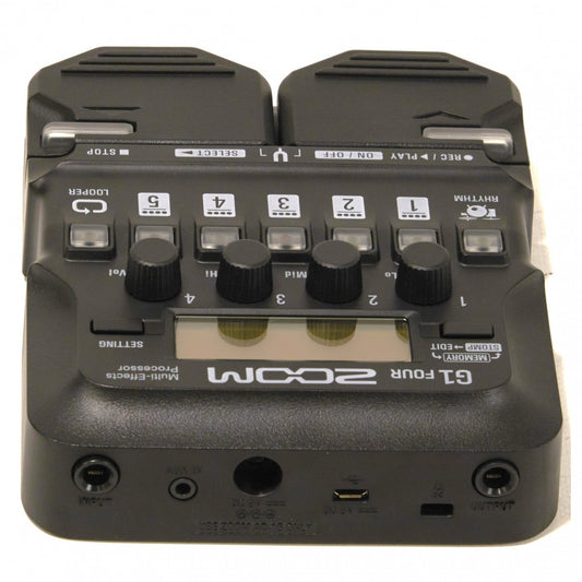Zoom G1 FOUR Multi Effects Pedal - Pedal Multiefectos